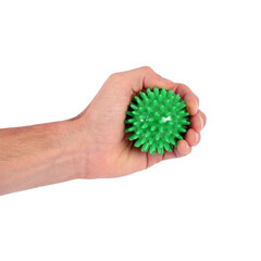 Masážní ježek, zelený 7 cm