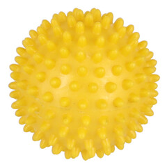 Masážní ježek, žlutý 8 cm