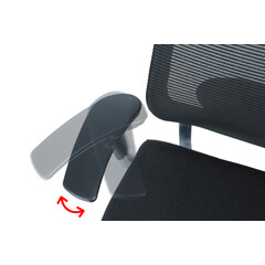 Ergonomická židle Office, oranžová