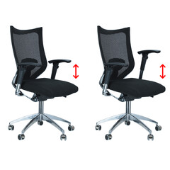 Ergonomická židle Office, bordová