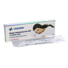 Těhotenský test hCG, 1 ks