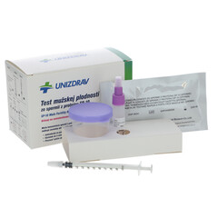 Test mužské plodnosti ze spermií z proteínu SP-10
