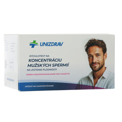 Rychlotest na koncentraci mužských spermií ke zjištění plodnosti