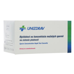 Rychlotest na koncentraci mužských spermií ke zjištění plodnosti