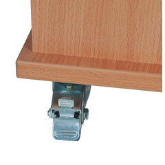 Noční stolek UNIZDRAV, světlý buk