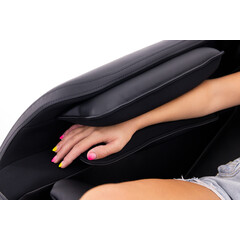 Masážní elektrické křeslo RelaxPro 3D MASSAGER, šedo-černé