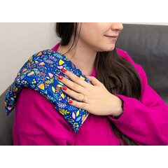 Hřejivý termo polštář UNIZDRAV Levandule Modrý