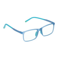 Brýle proti modrému světlu pro děti modré UNIZDRAV + pouzdro, sáček a testovací sada