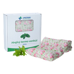 Hřejivý termo polštář UNIZDRAV Máta Květiny
