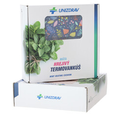 Hřejivý termo polštář UNIZDRAV Máta Modrý
