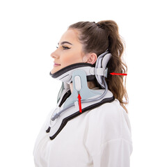 Trakční ortéza na krk a krční páteř + pumpička