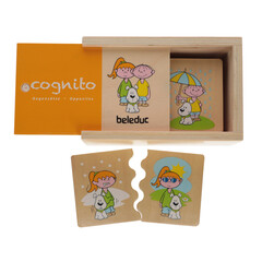 Edukační puzzle Cognito – protiklady od Beleduc