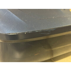 Masážní elektrické křeslo LUX 4D MASSAGER, modrozlaté (Používaný kus)