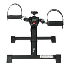 Šlapací trenažér s počítadlem, černý