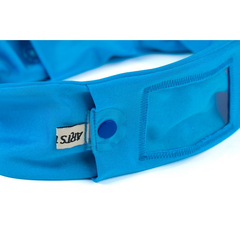 Dia pás na inzulínovou pumpu s okénkem, modrý