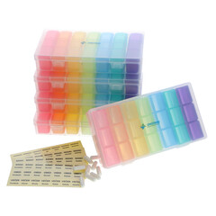 Dávkovač léků UNIZDRAV - denní + týdenní