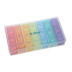 Dávkovač léků UNIZDRAV - denní + týdenní