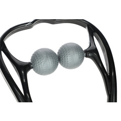 Masážní pomůcka na krk a krční páteř se 2 hlavicemi