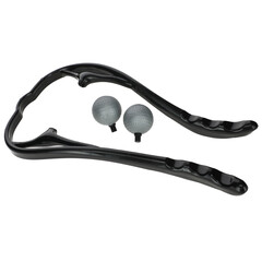 Masážní pomůcka na krk a krční páteř se 2 hlavicemi