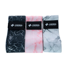 Textilní posilovací gumy, sada 3 ks