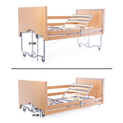 Elektrická polohovací postel COMFORT LOW - s funkcí extra nízkého polohování