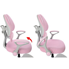 Dětská rostoucí židle UNIZDRAV, růžová