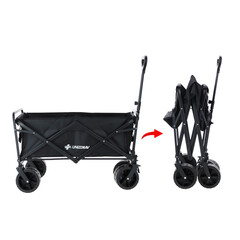 Skladací přepravní vozík UNIZDRAV s extra nosností až 150 kg