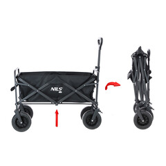 Skládací přepravní vozík s nosností 90 kg