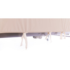 Ochranné návleky na bočnice postele s popruhy, 1 pár