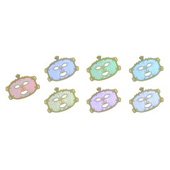 GOLD LED maska ​​se světelnou terapií UNIZDRAV