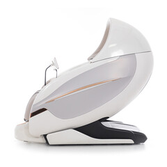 Masážní elektrické křeslo ProLux 4D MASSAGER s ionizátorem vzduchu, bílé