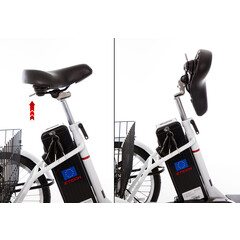 Tříkolové elektrické kolo Tornádo ZTECH, bílé