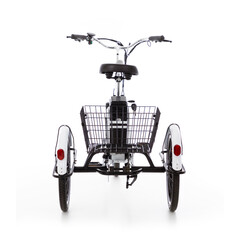 Tříkolové elektrické kolo Tornádo ZTECH, bílé