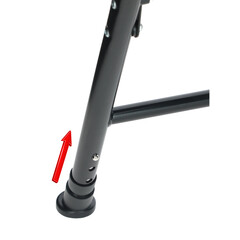 Toaletní židle skládací UNIZDRAV (Výstavní kus)