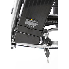 Tříkolové elektrické kolo Tornádo ZTECH, stříbrné