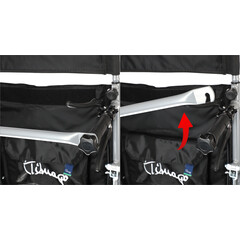 Polohovatelný invalidní vozík