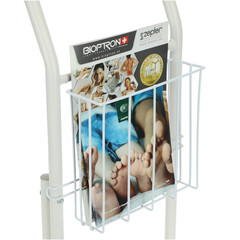 Toaletní opora s úložným košíkem UNIZDRAV