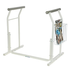 Toaletní opora s úložným košíkem UNIZDRAV