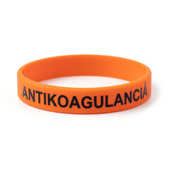 Silikonový náramek záchrany – Antikoagulancia (FP)