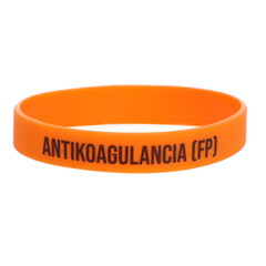 Silikonový náramek záchrany – Antikoagulancia (FP)