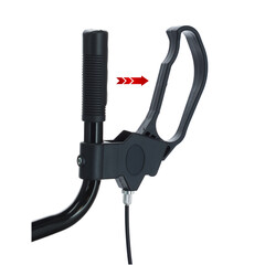 Pojízdné chodítko UNIZDRAV s prodlouženými loketními opěrkami