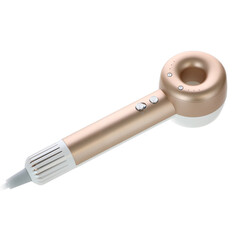 Fén na vlasy s ionizátorem vzduchu, zlato-bílý