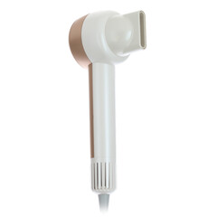 Fén na vlasy s ionizátorem vzduchu, zlato-bílý