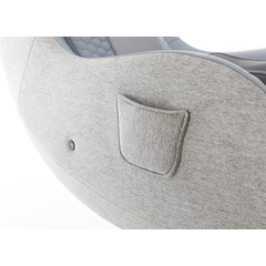 Elektrické masážní křeslo Safír Relax, antracitové