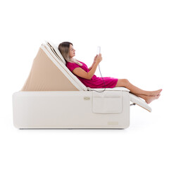 Elektrická masážní polohovací postel i-Bed