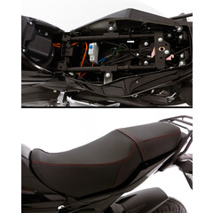 Elektrická motorka e-Flex, černá