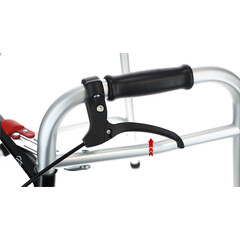 Skládací pojízdné chodítko