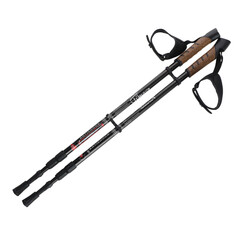 Trekingové hole, černé