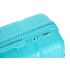 Cestovní kufr, tyrkysový
