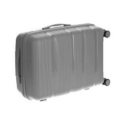 Cestovní kufr, šedý